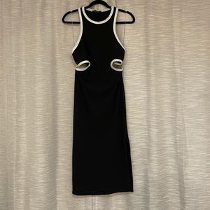 Vici - dress - black white